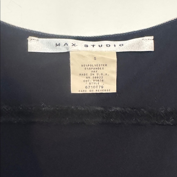 Max Studio Black Maxi 2 Piece Set - Picture 3 of 13